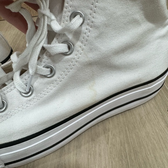CONVERSE CHUCK TAYLOR ALL STAR LIFT PLATFORM HIGH TOP SNEAKERS SIZE 9 - Picture 7 of 8